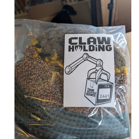 Bloomingdales Crochet Bucket Hat Women's Green Brown Textured Boho Made in Italy - Picture 7 of 7